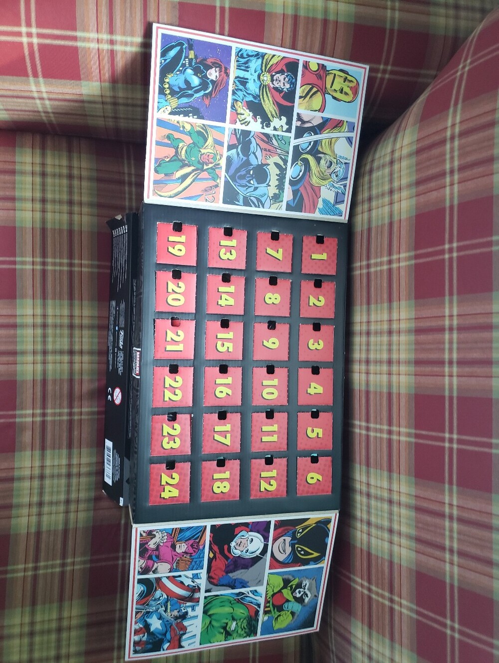 80 Years Marvel Advent Calendar Countdown Display Funko Pop Vinyl Collectibles